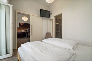 1 Schlafzimmer, kostenloses WLAN, Bettwäsche