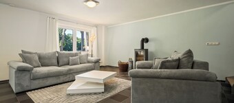 Vacation home Träumerei with its own earth sauna, spacious garden and fireplace