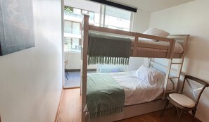 2 dormitorios y ropa de cama