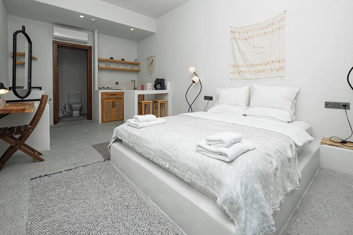 1 habitación, sábanas de algodón egipcio y ropa de cama de alta calidad