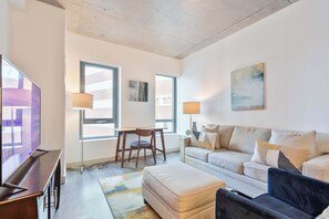 TV, offices - Luxury Apt with Amenities (Cambridge MA)