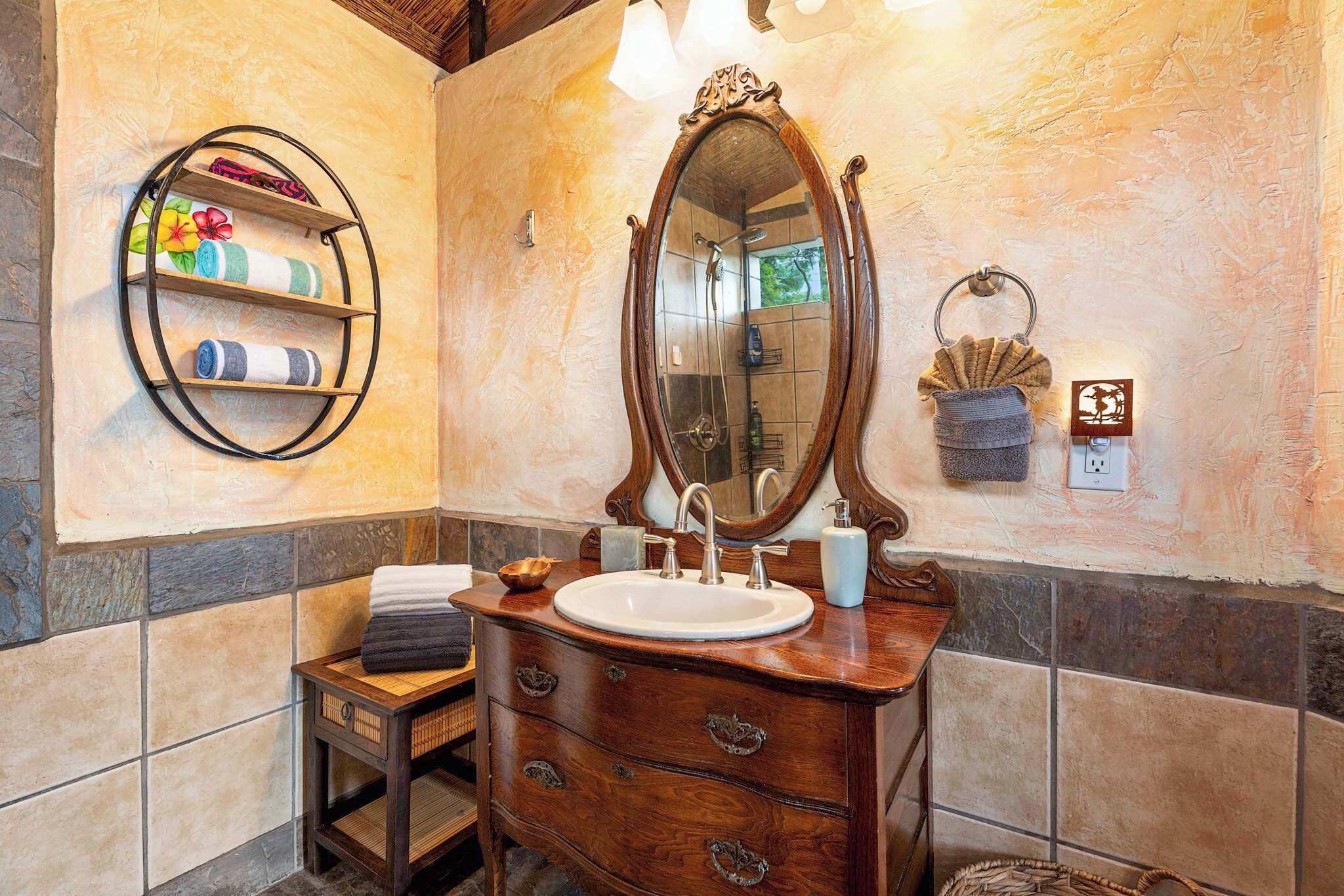 淋浴設備、風筒、提供毛巾