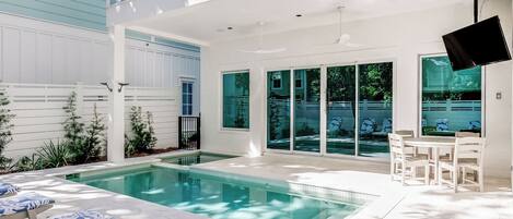Piscine chauffée