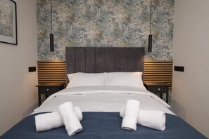 Comfort-Doppelzimmer, Stadtblick | Bügeleisen/Bügelbrett