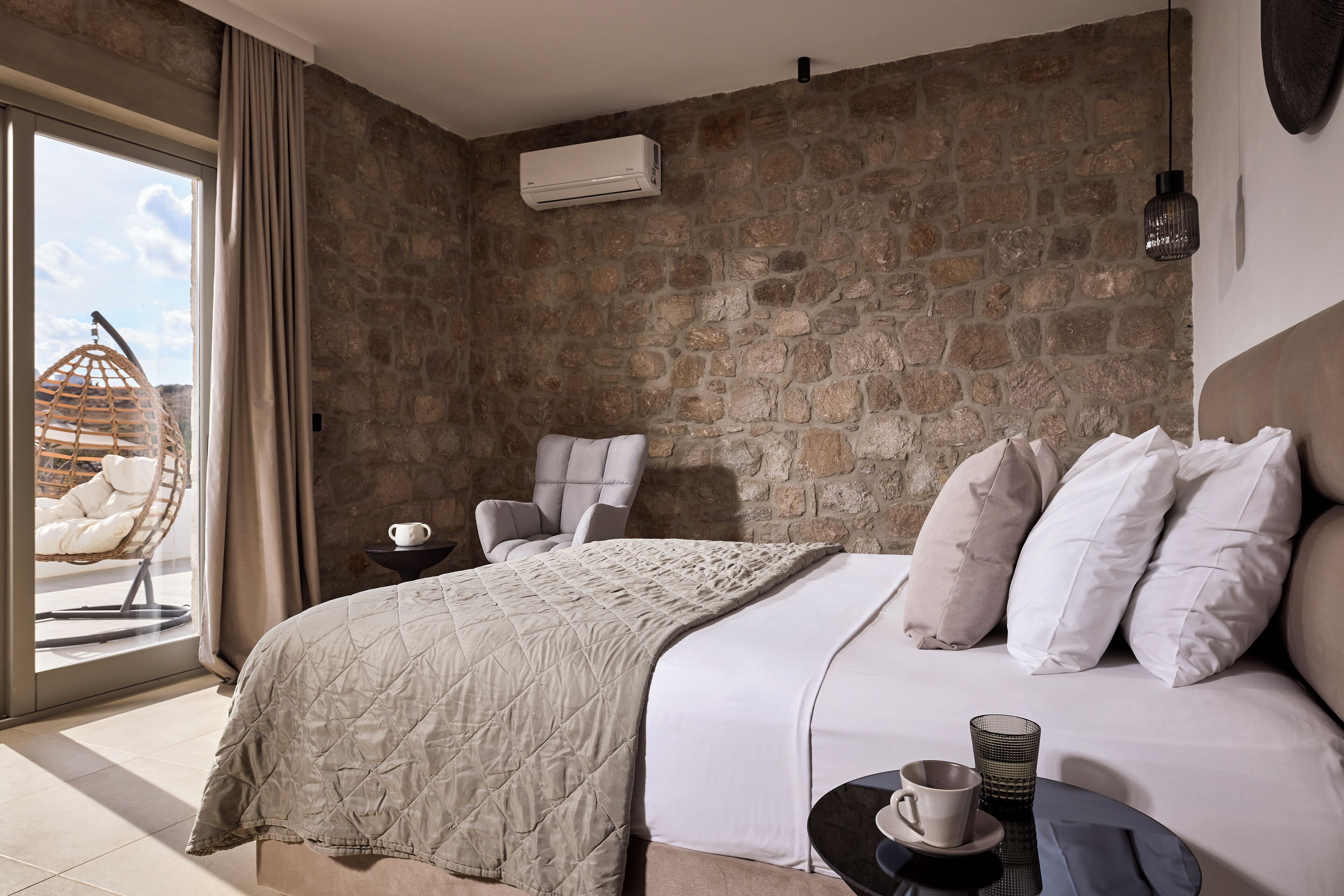 Deluxe Double Room, Sea View no.2 | Desk, free WiFi, bed sheets