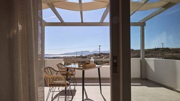 Deluxe Double Room, Balcony, Sea View no.4 | Terras