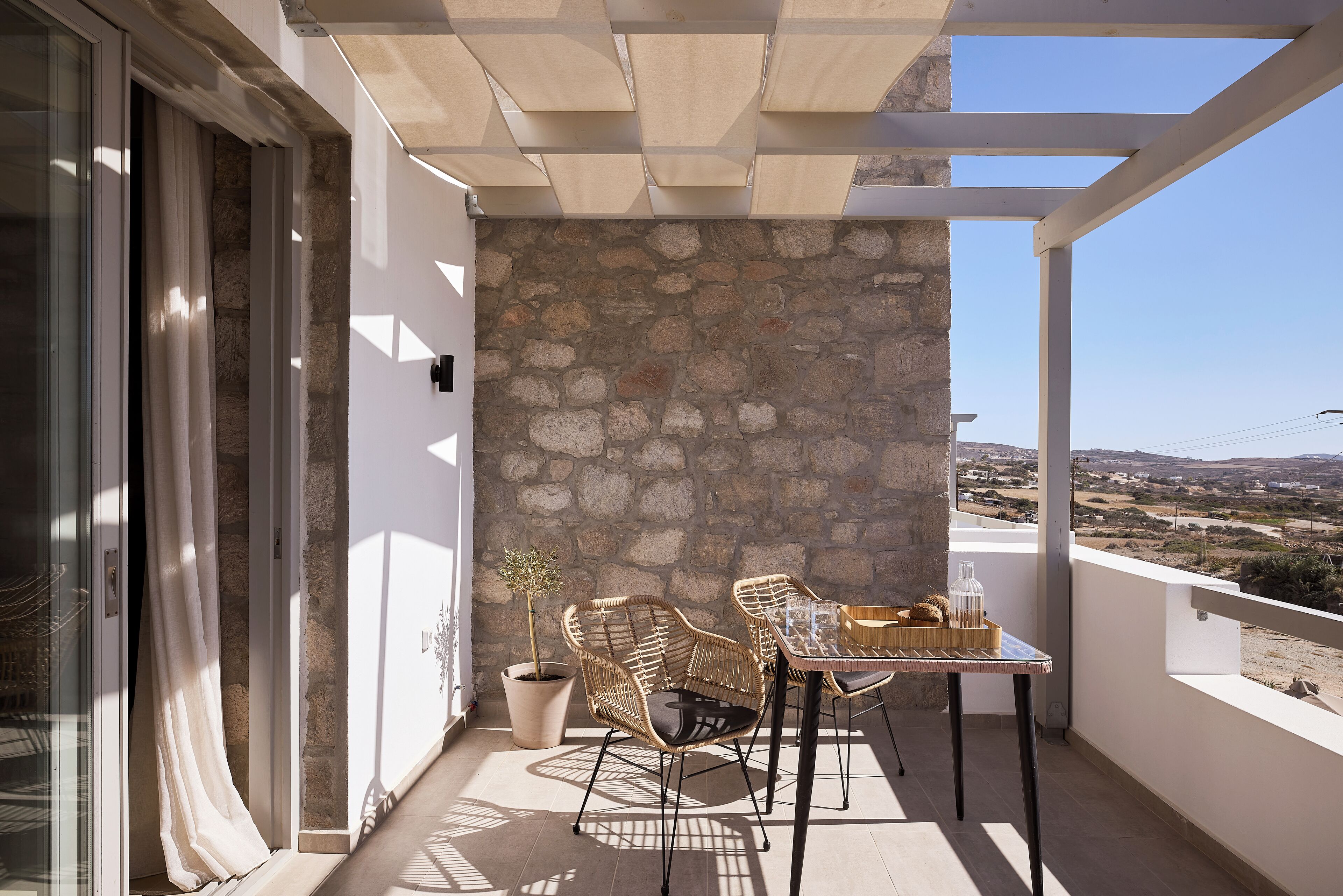 Deluxe Double Room, Balcony, Sea View no.4 | Terrace/patio