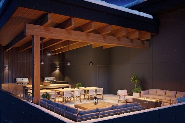 Outdoor dining