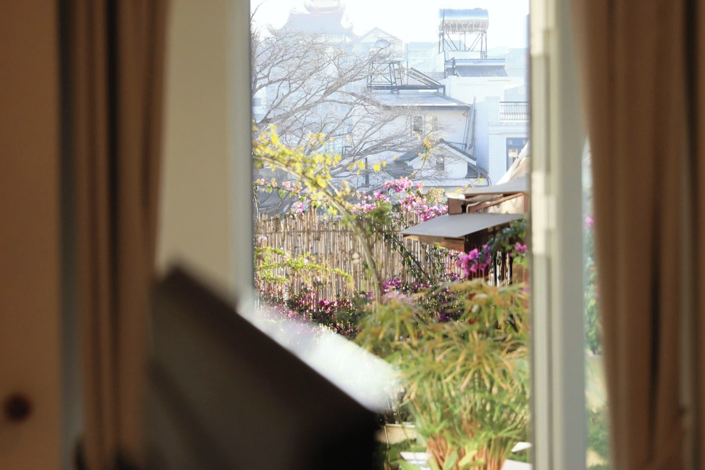 Family Quadruple Room, Garden View | In-room safe, desk, soundproofing, iron/ironing board