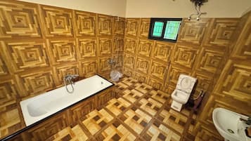 Towels, soap, toilet paper