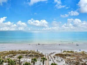 Accommodatie ligt op het strand