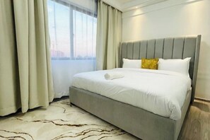 3 bedrooms, iron/ironing board, WiFi, bed sheets - Premium Executive 3 BR Apt with Skyline views
(Nairobi County)