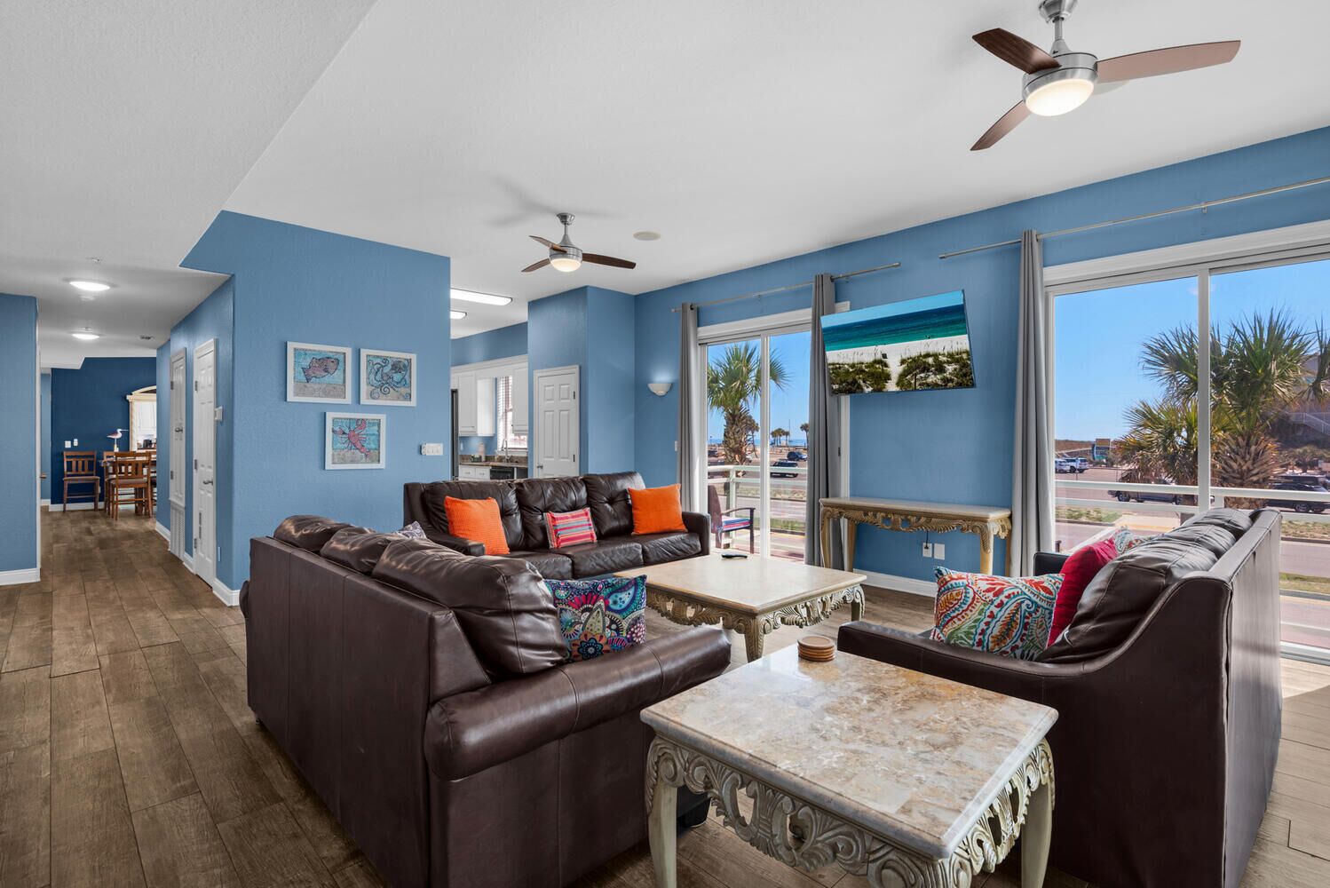 Gorgeous Gulf View, Pet Friendly Condo/within Walking Distance To Everything! - Pensacola Beach, FL