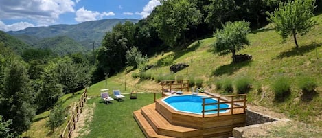Seasonal outdoor pool