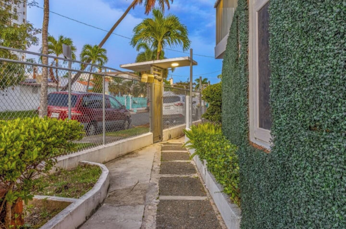 Terrein van de accommodatie