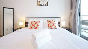 1 bedroom, iron/ironing board, free WiFi, bed sheets