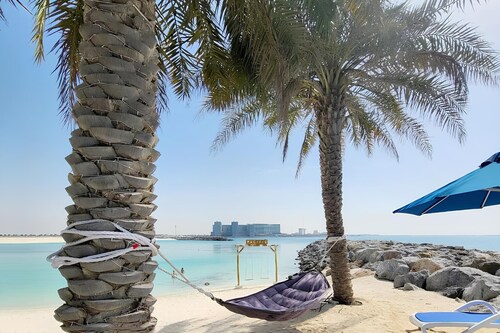 Full sea sunset view, Marjan Island, beach, 1 bed