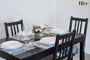 Dining - Sunset Sea View Apt W Beach Access & Pool (Ras Al Khaimah)