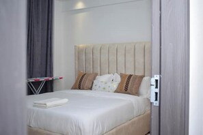 1 makuuhuone, silitysrauta/-lauta, Wi-Fi, vuodevaatteet