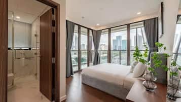 1 habitación y colchones con efecto memoria