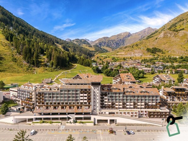 Façade de l’hébergement