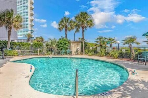 Indoor pool, a heated pool