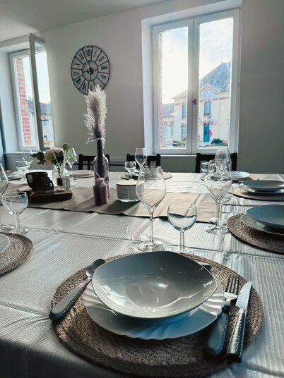 Family gîte in the Champagne vineyards 