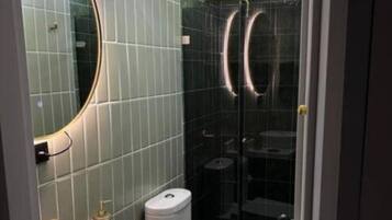 Towels, soap, toilet paper