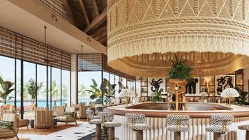 10 bars/lounges, 2 poolside bars