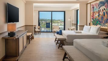 Privilege Junior Suite Sea View | 1 bedroom, free minibar, in-room safe, desk