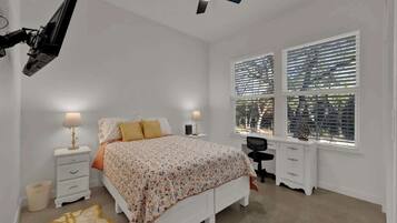 3 dormitorios, tabla de planchar con plancha, wifi gratis y ropa de cama