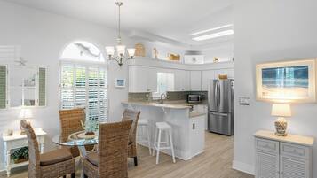 Dishwasher, dining tables