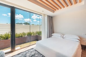 Uitzicht vanuit accommodatie