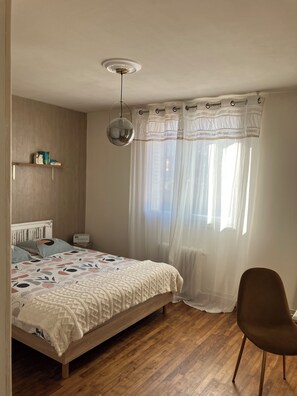 2 chambres, Wi-Fi, draps fournis