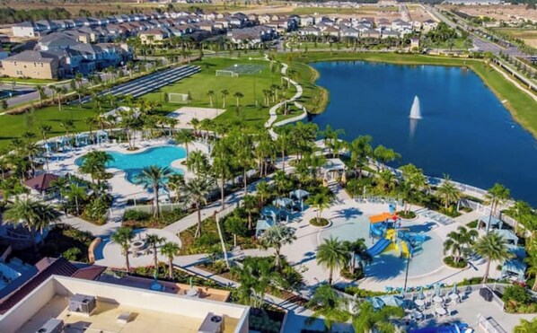 Pool - Gated Near Disney Slps16 Pool/Spa/GmRm/Theme8916 (Kissimmee)