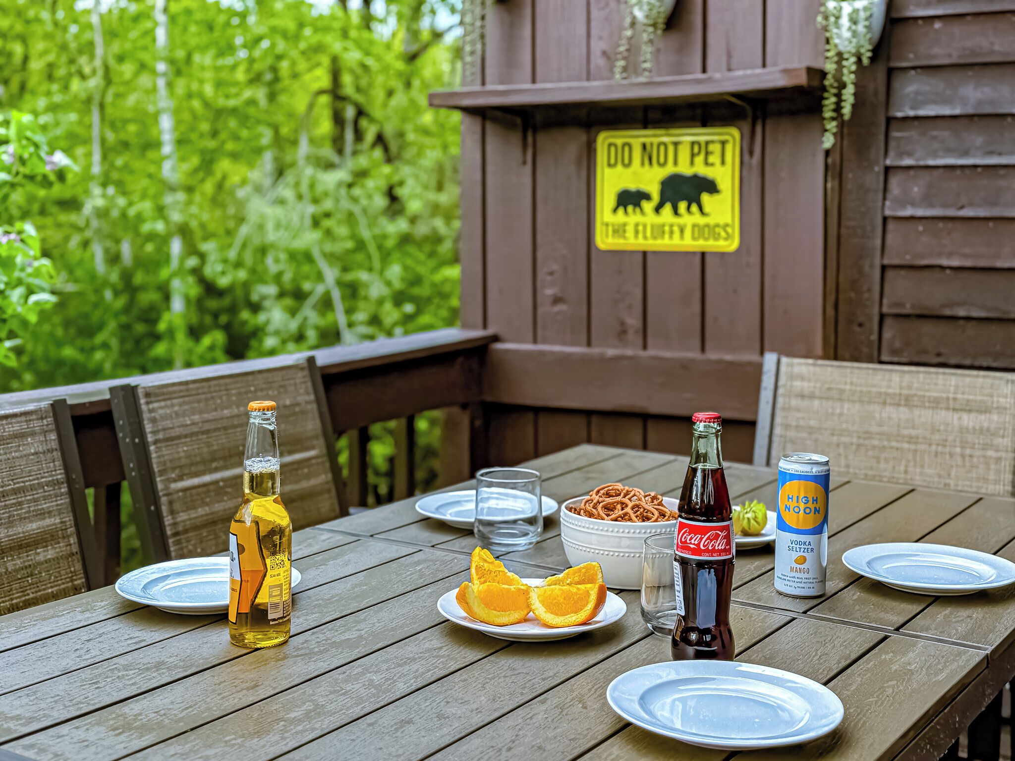 Outdoor dining