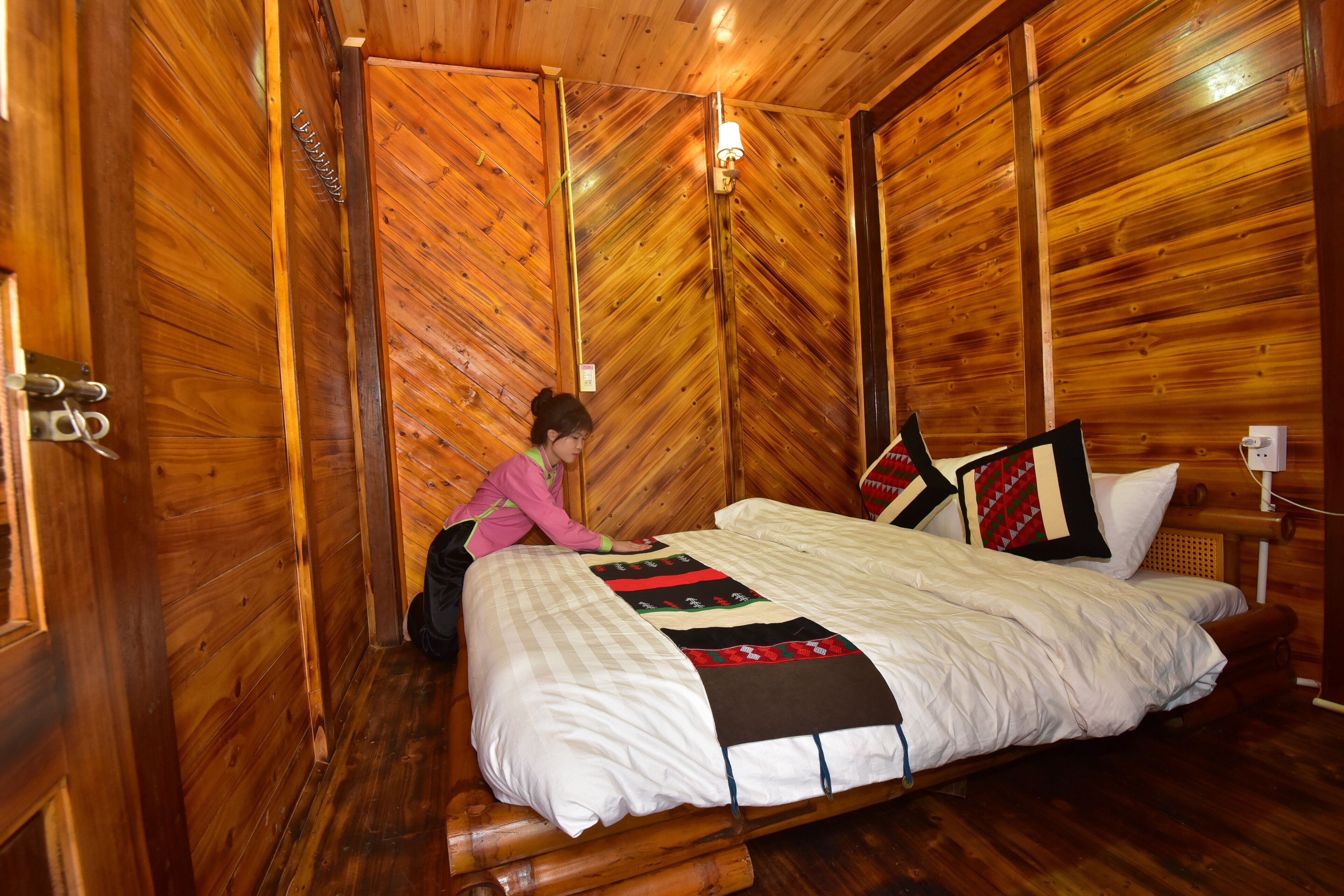 Minibar, individuell inredning, unika möbler och gratis wi-fi