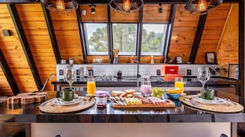 Cabana | Opções para refeição