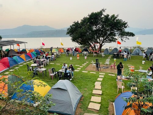 Camping in Pawna Lake