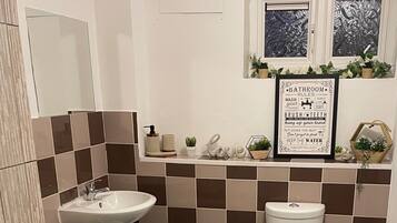 House | Bathroom | Separate tub and shower, deep soaking tub, towels