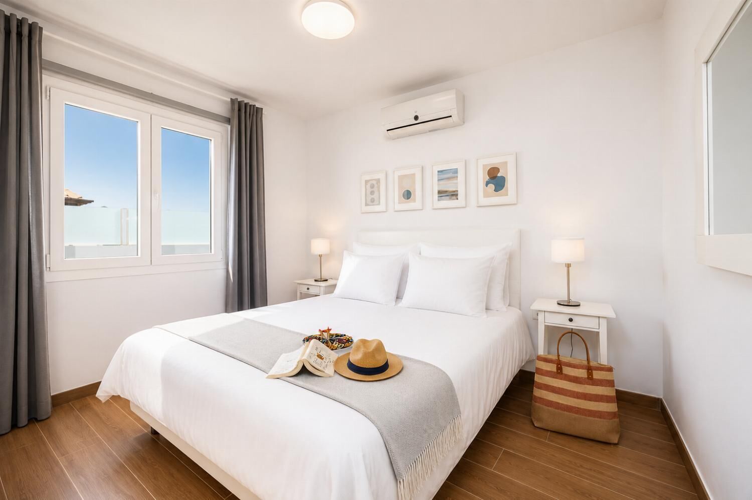 3 bedrooms, iron/ironing board, WiFi, bed sheets