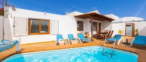 Una piscina climatizada