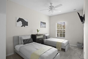 4 chambres, fer et planche à repasser, Wi-Fi gratuit, draps fournis