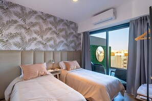 2 makuuhuonetta, työpöytä, silitysrauta/-lauta, Wi-Fi