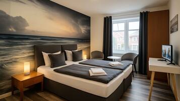 Escritorio, sistema de insonorización y wifi gratis