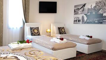 1 sovrum, värdeförvaringsskåp på rummet, skrivbord och gratis wi-fi