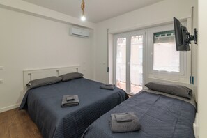 3 dormitorios, tabla de planchar con plancha, wifi y ropa de cama