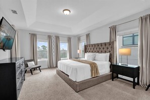 5 bedrooms, travel cot, WiFi, bed sheets