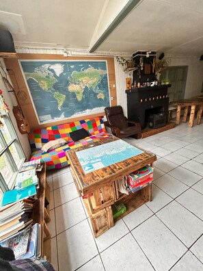 Living area - Casa Piwke (Coyhaique)