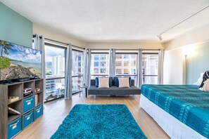 1 sovrum, strykjärn/strykbräda, gratis wi-fi och sängkläder